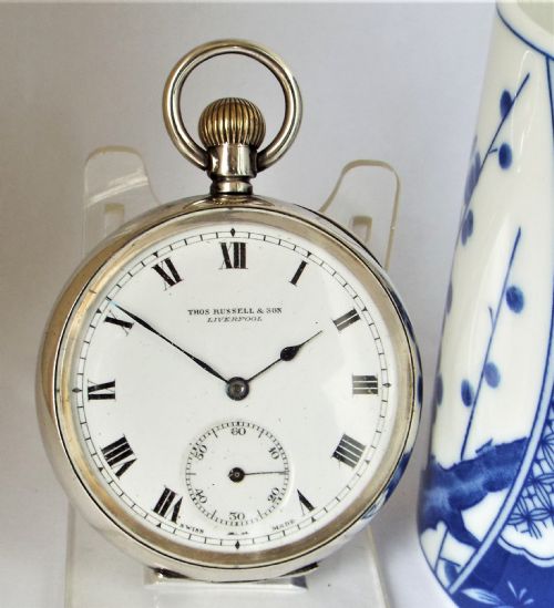 A 1919 Silver Cyma Pocket Watch.