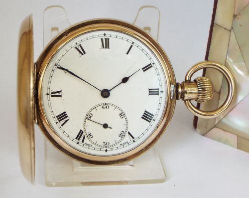 Antique Syren Full Hunter Pocket Watch.