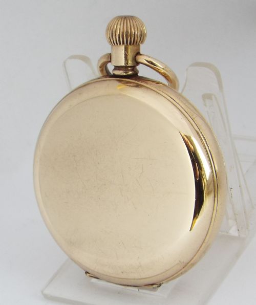 fig 1. Antique Syren full hunter pocket watch.