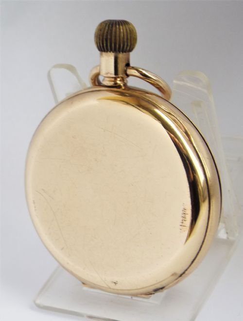 fig 1. An antique Limit full hunter pocket watch.