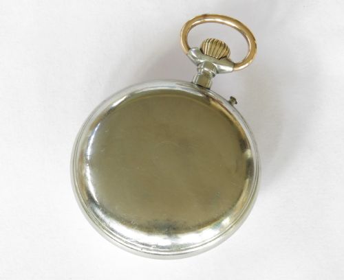 fig 3. Antique Wille Frères Roskopf pocket watch