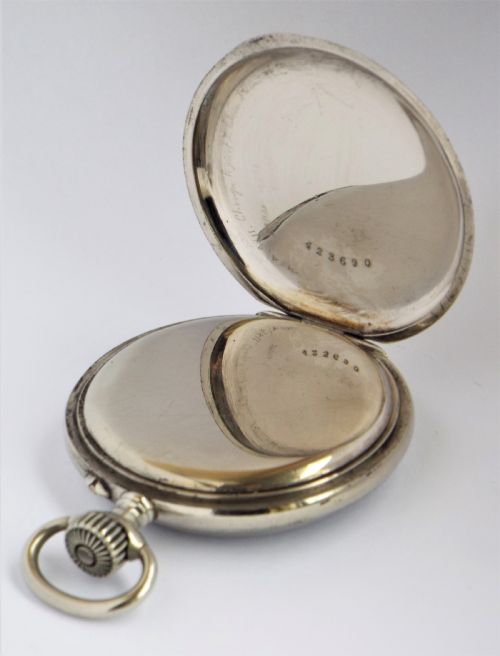 fig 2. Antique 1920s Moeris pocket watch.
