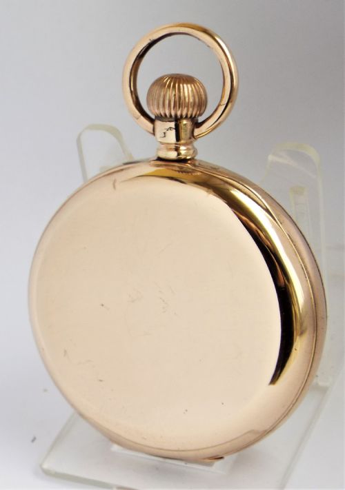 fig 1. Antique 1902 Waltham pocket watch.