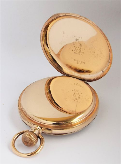 fig 2. Antique 1902 Waltham pocket watch.