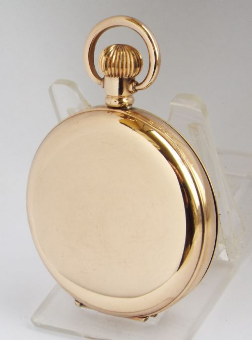 fig 1. 1926 Waltham full hunter pocket watch.