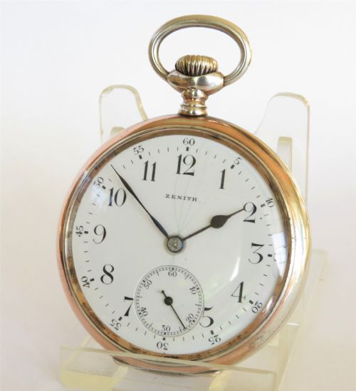 Antique Zenith Pocket Watch, 1915