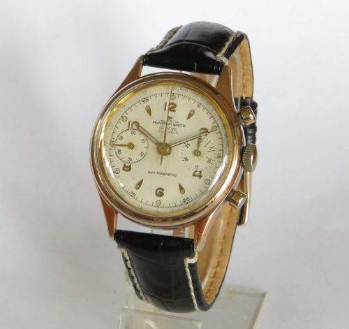 Gents 1950s Printania Chronograph Wrist Watch
