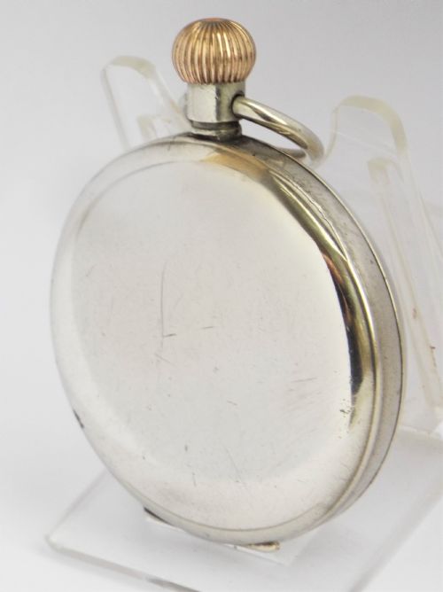 fig 1. 1920s Anglo Swiss Watch Co Railway Lever pocket watch.