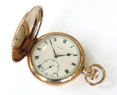 fig 1. Antique “The Angus” full hunter pocket watch