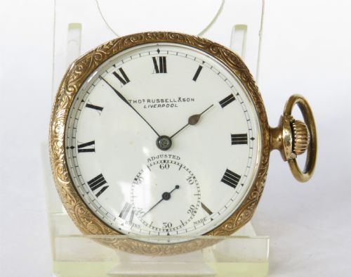 fig 1. 1930s Thomas Russell pocket watch