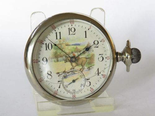 fig 1. Antique Waltham pocket watch, 1899