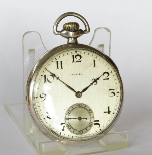 fig 1. Antique Zenith pocket watch