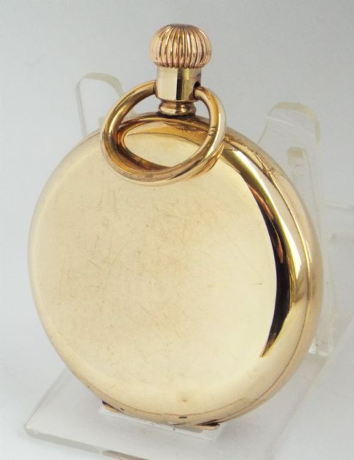 fig 2. 1925 Elgin full hunter pocket watch.