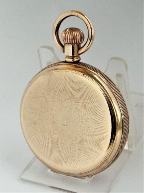 fig 2. A 1920s Swiss full hunter pocket watch.