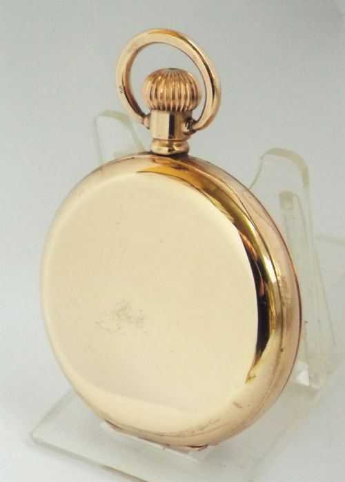fig 1. Antique Thomas Russell full hunter pocket watch.