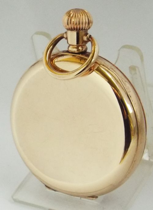 fig 2. Antique Thomas Russell full hunter pocket watch.