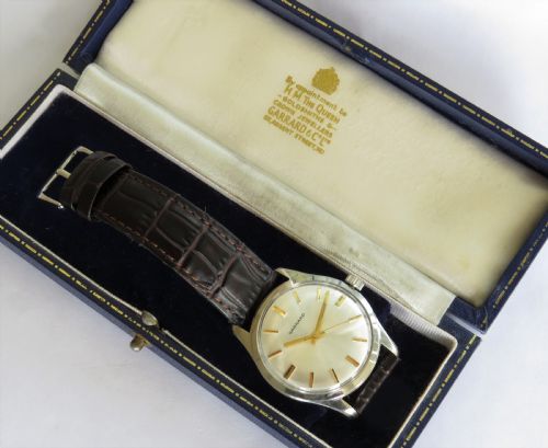 fig 1. Gents 1960s Garrard wrist watch