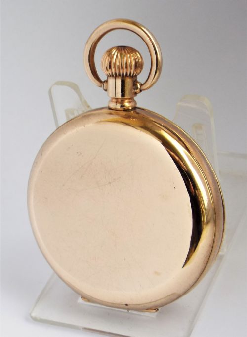 fig 2. Antique Waltham P S Bartlett full hunter pocket watch, 1919.