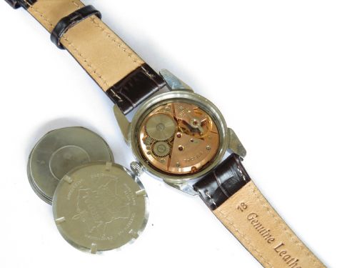 fig 2. Gents 1950s Verdal Type Tour de France wrist watch