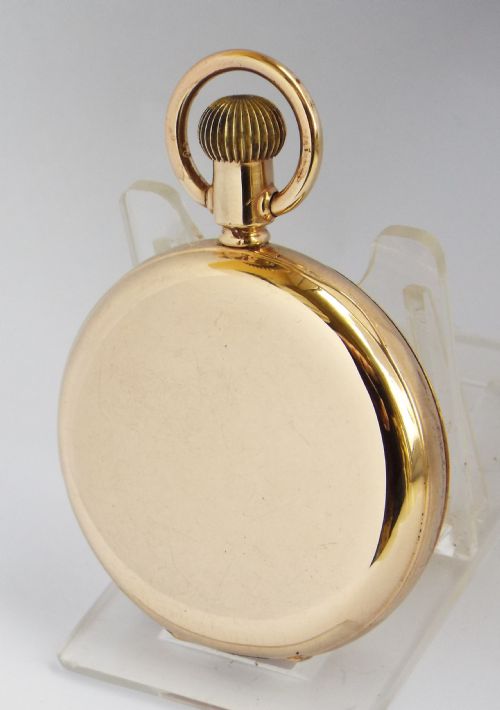 fig 2. Antique Waltham full hunter pocket watch, 1913.