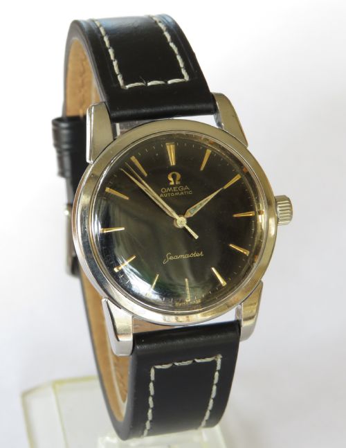 fig 1. Gents Omega Seamaster wrist watch