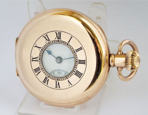 Waltham Marquis Half Hunter Pocket Watch, 1913.