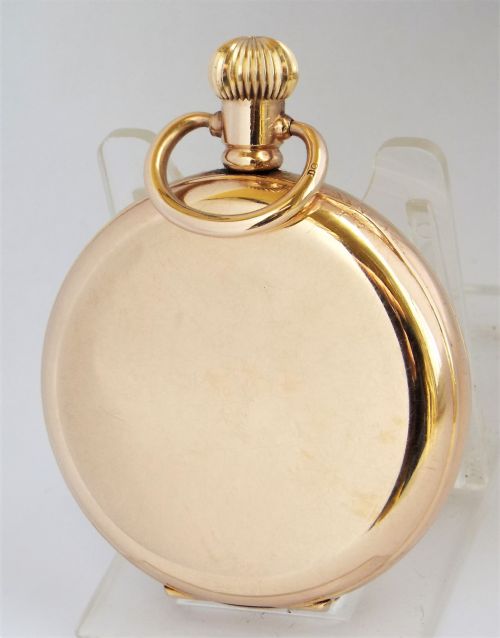 fig 2. Waltham Marquis half hunter pocket watch, 1913.