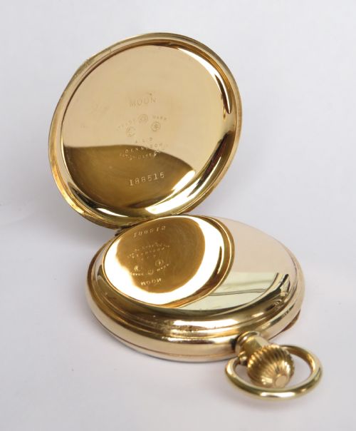 fig 1. 1930 Waltham pocket watch, super condition
