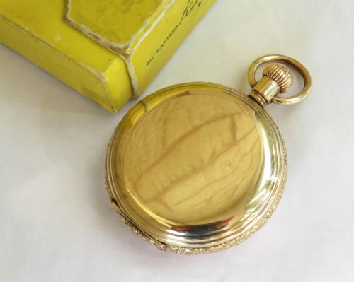 fig 3. Antique Thomas Russell full hunter pocket watch