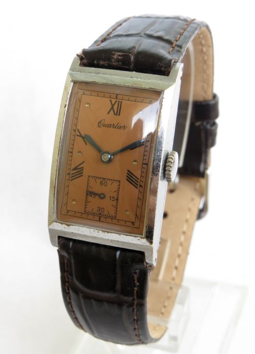 1940s Art Deco Quartier Wrist Watch