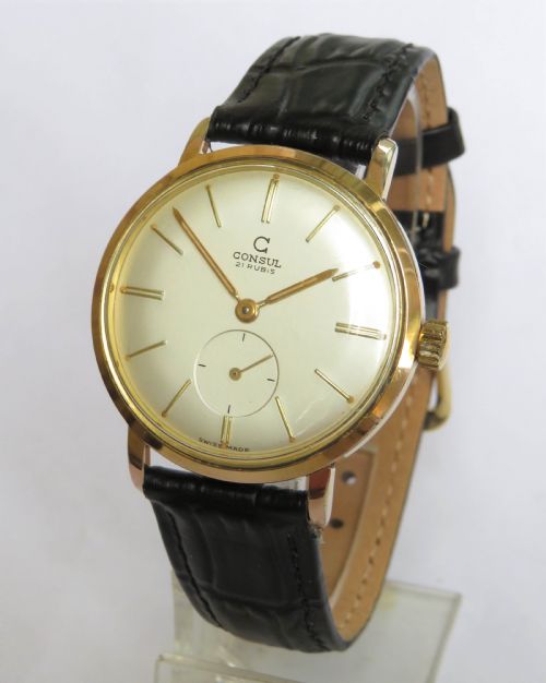 Gents 1960s Consul Wrist Watch