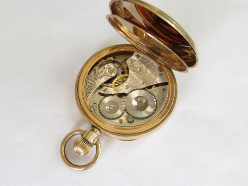 fig 2. Antique Waltham pocket watch, 1912
