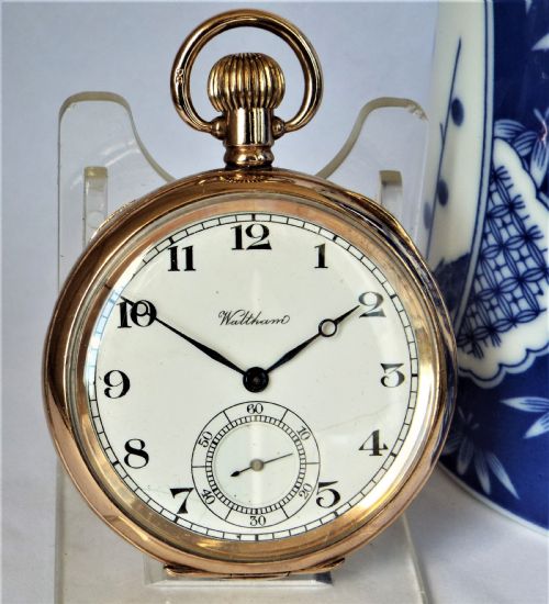 Antique 1920s Waltham Pocket Watch.