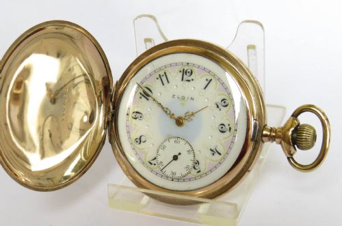 Antique Elgin Full Hunter Pocket Watch, 1907