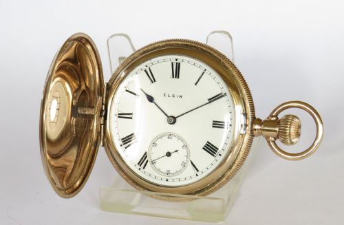 1921 Elgin Full Hunter Pocket Watch