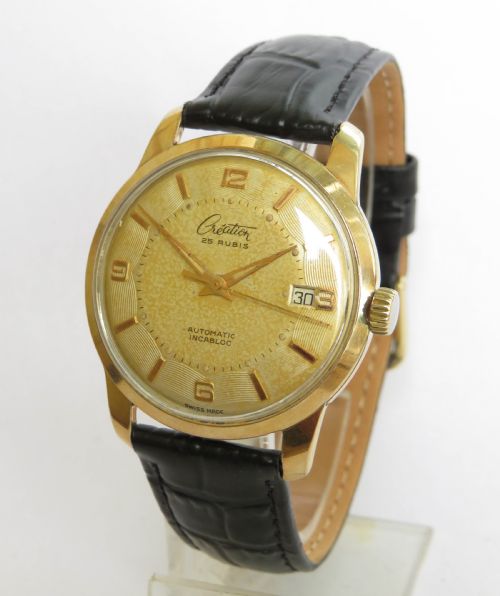 Gents 1950s Creation Automatic Wrist Watch