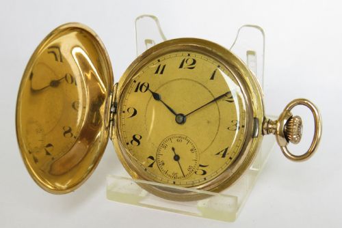 Vintage Orta Full Hunter Pocket Watch