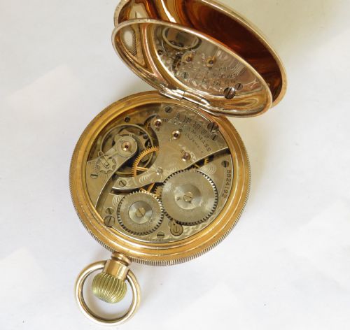 fig 2. Antique Waltham pocket watch, 1899