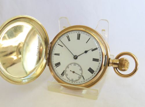Waltham Traveler Full Hunter Pocket Watch, 1902