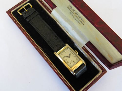 9ct Gold Laco Wrist Watch, 1935