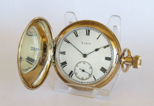 1922 Elgin Full Hunter Pocket Watch