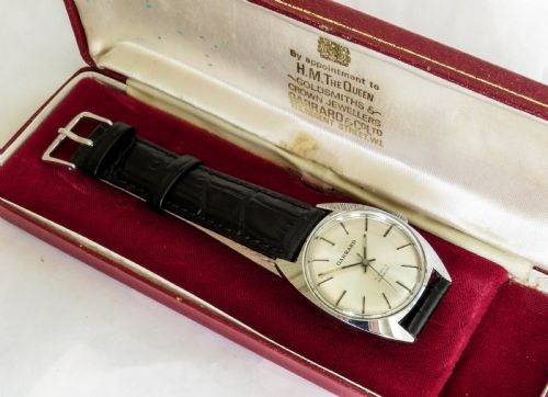 fig 1. Gents 1960s Garrard wrist watch