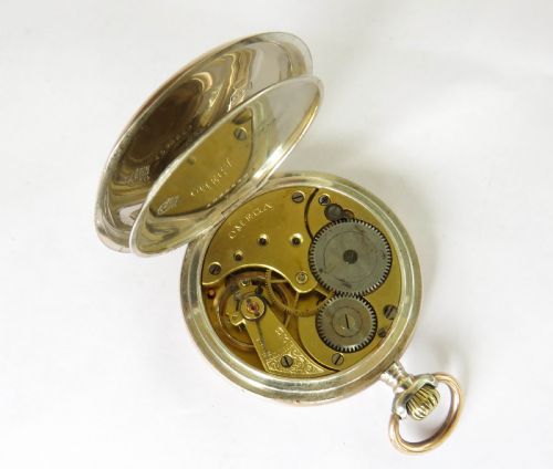 fig 2. Antique Omega pocket watch