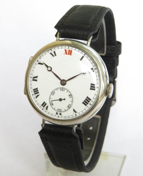 Gents Silver Wrist Watch, 1924