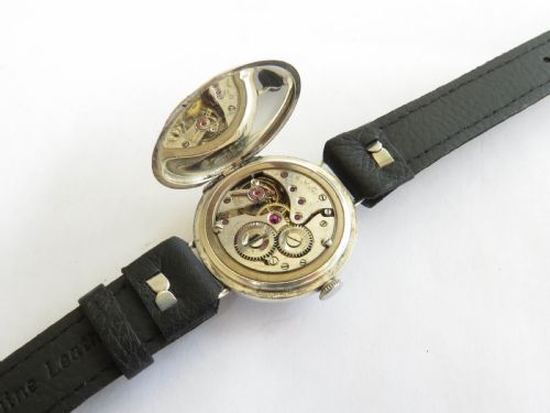 fig 2. Gents silver wrist watch, 1924