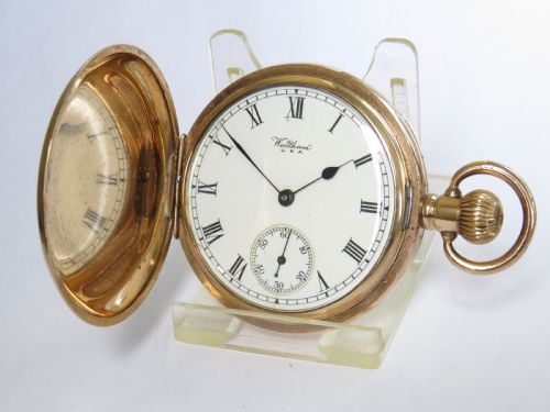 Waltham Full Hunter Pocket Watch, 1924