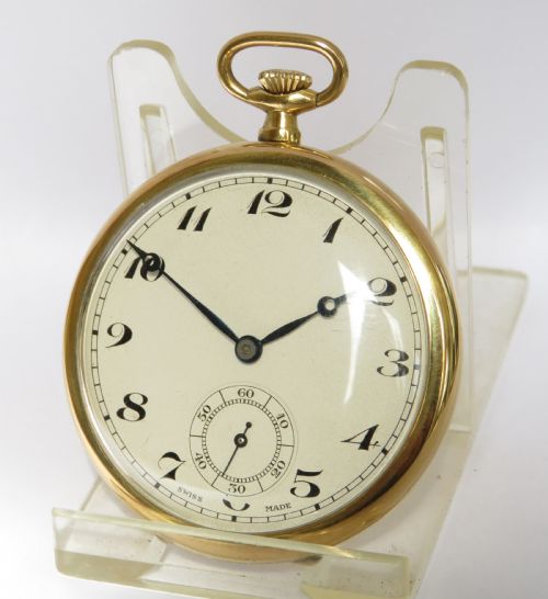 Vintage 1920s Swiss Pocket Watch