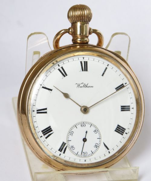fig 1. Antique Waltham pocket watch, 1927