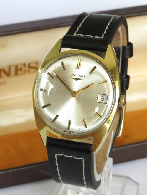 fig 1. Gents Longines wrist watch, 1968