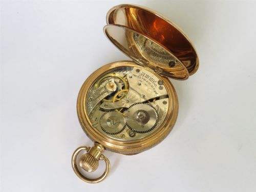 fig 2. Antique Waltham pocket watch, 1907